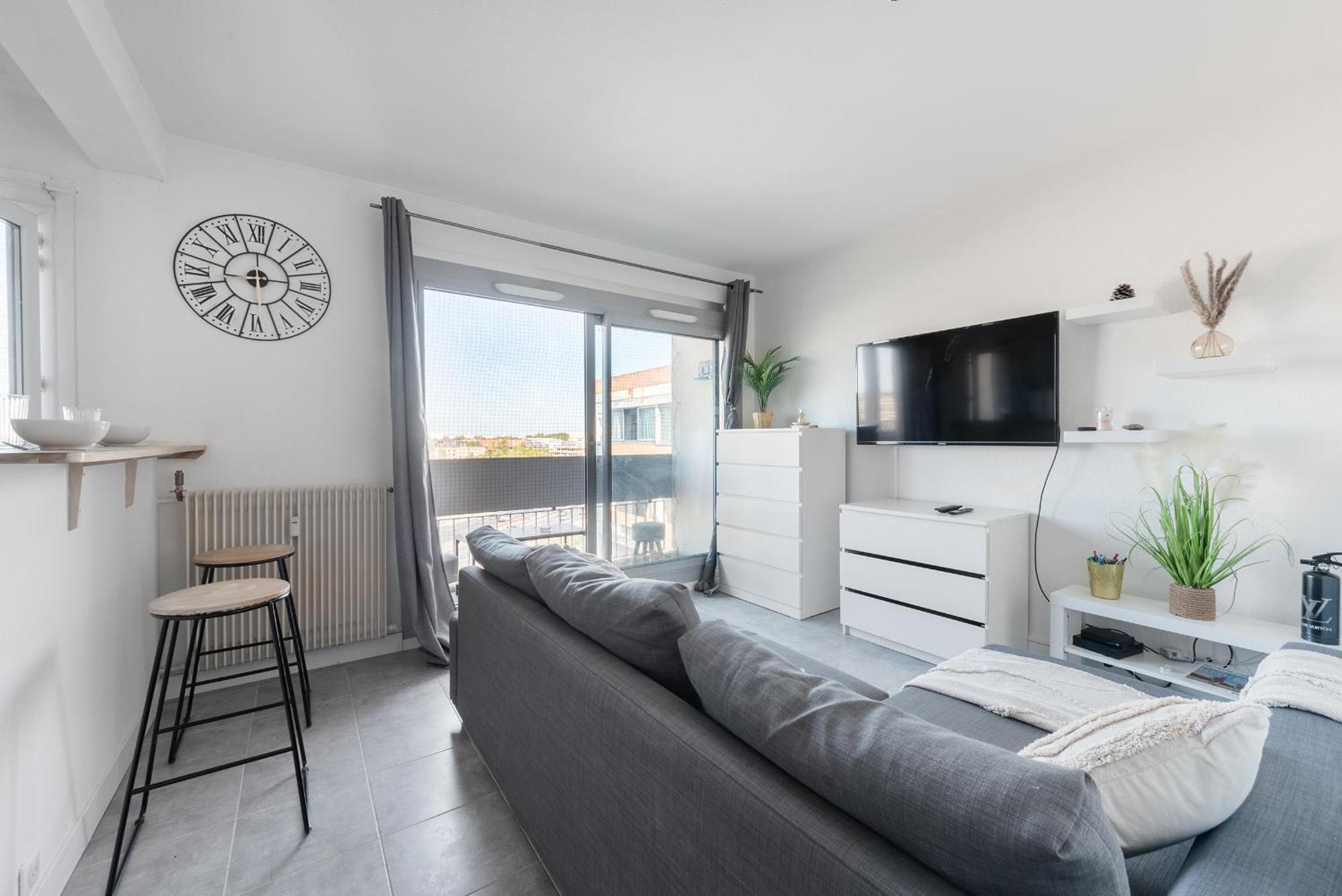 Cosy T2, Terrasse Privee Et Parking Apartment Тулуза Екстериор снимка